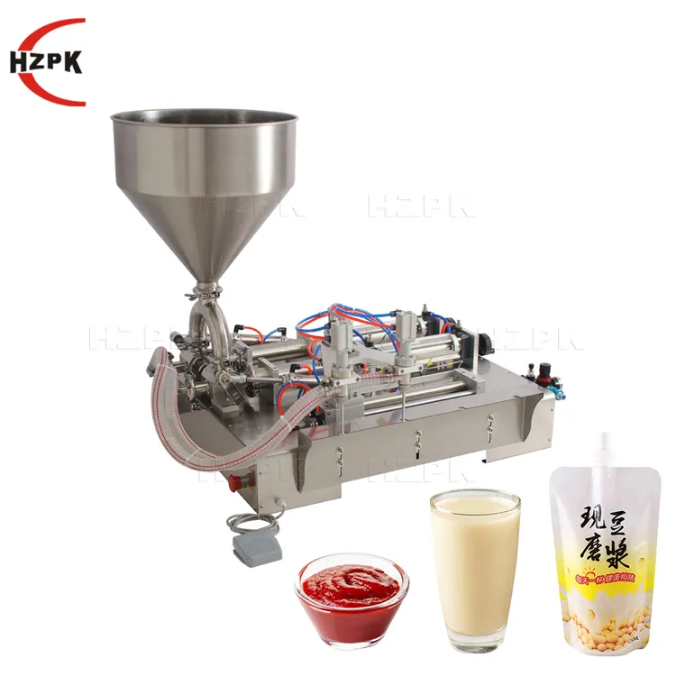 Semi-automatic Spout Bag Filling Machine